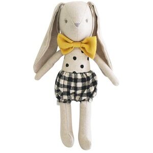 Alimrose Baby Boy Bunny Plush Linen